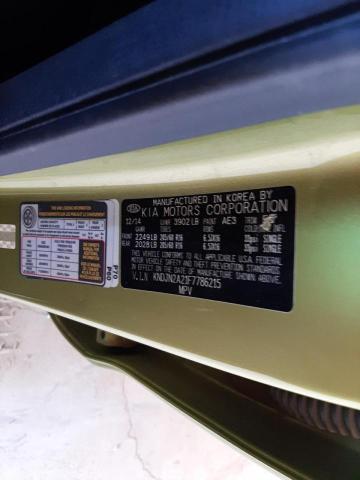 Photo 10 from auction – 2015 KIA SOUL with VIN KNDJN2A21F7786215