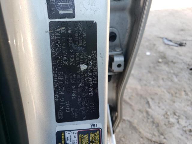 Photo 10 from auction – 2014 KIA FORTE LX with VIN KNAFX4A60E5203946