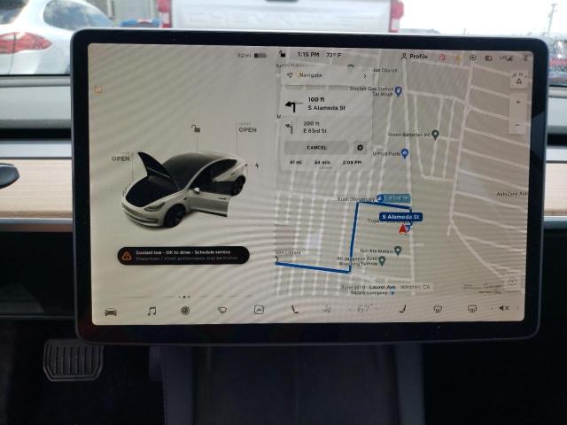Photo 9 from auction – 2021 TESLA MODEL 3 with VIN 5YJ3E1EA1MF996633
