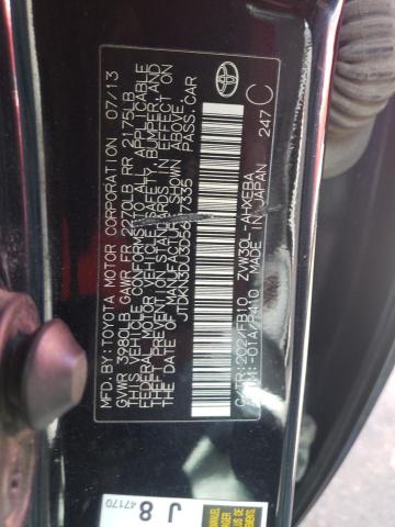 Photo 10 from auction – 2013 TOYOTA PRIUS with VIN JTDKN3DU3D5677335