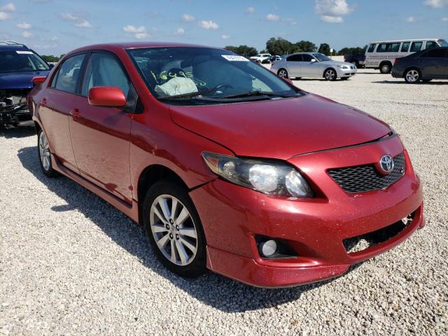 TOYOTA COROLLA 2010 with VIN 1NXBU4EE5AZ383965 - Photo from auction
