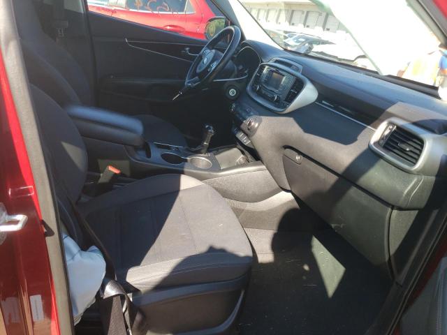 Photo 5 from auction – 2016 KIA SORENTO LX with VIN 5XYPGDA59GG080740