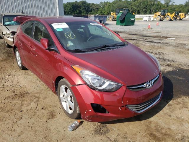 HYUNDAI ELANTRA GL 2013 with VIN 5NPDH4AEXDH440232 - Photo from auction