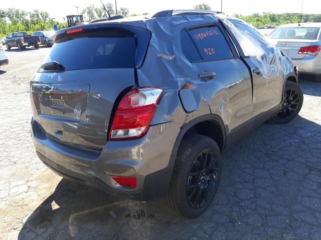Photo 4 from auction – 2022 CHEVROLET TRAX 1LT with VIN KL7CJPSM1NB530103