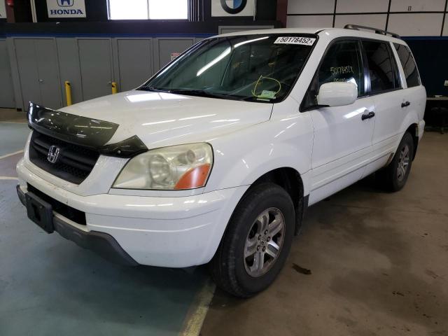 Photo 2 from auction – 2003 HONDA PILOT EXL with VIN 2HKYF18523H618094