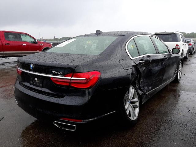 Photo 4 from auction – 2016 BMW 750 XI with VIN WBA7F2C57GG419722