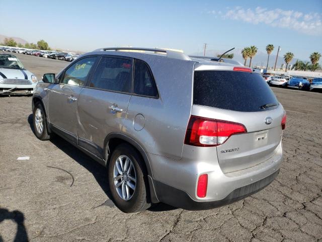 Photo 3 from auction – 2014 KIA SORENTO LX with VIN 5XYKT3A69EG438070