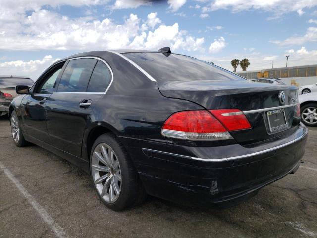 Photo 3 from auction – 2007 BMW 750 with VIN WBAHN83577DT65902