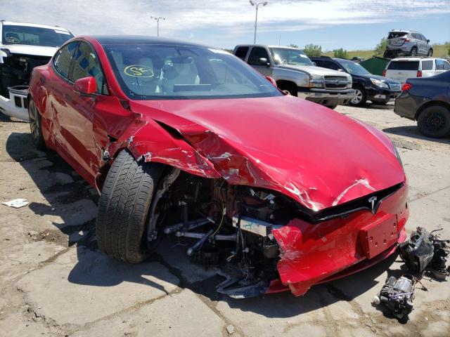 TESLA MODEL S 2022 with VIN 5YJSA1E53NF473769 - Photo from auction