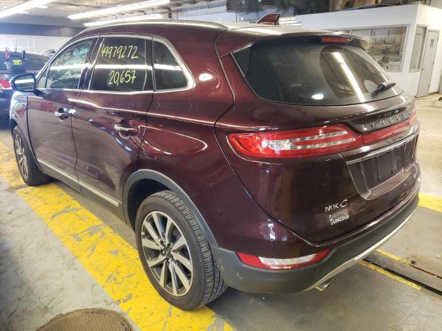 Photo 3 from auction – 2019 LINCOLN MKC RESERV with VIN 5LMTJ3DH9KUL34947