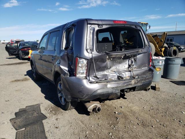 Photo 3 from auction – 2015 HONDA PILOT EXL with VIN 5FNYF4H54FB069728