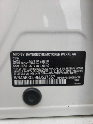 Photo 10 from auction – 2014 BMW 535 XI with VIN WBA5B3C59ED537357