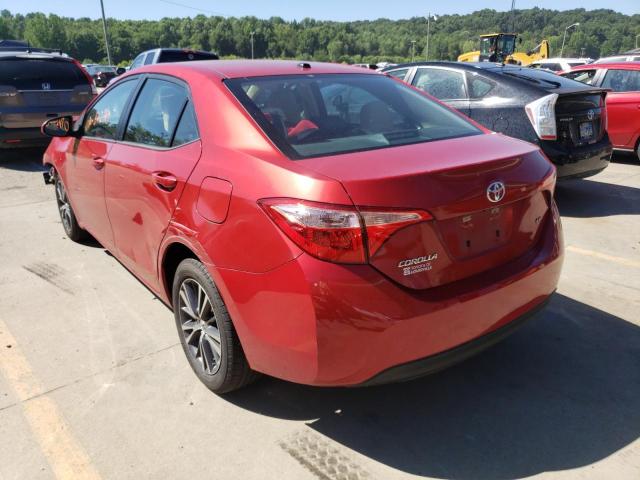 Photo 3 from auction – 2017 TOYOTA COROLLA L with VIN 5YFBURHE8HP634398