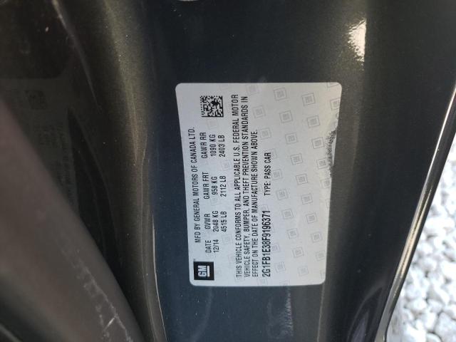 Photo 10 from auction – 2015 CHEVROLET CAMARO LS with VIN 2G1FB1E38F9196371