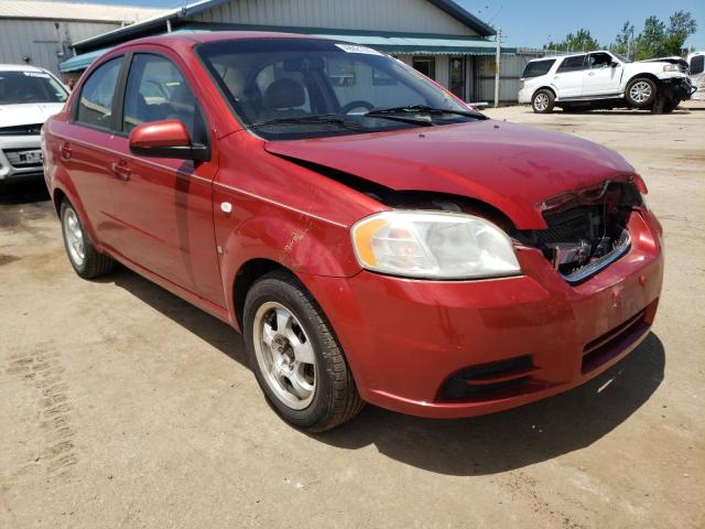 CHEVROLET AVEO BASE 2007 with VIN KL1TD566X7B151959 - Photo from auction
