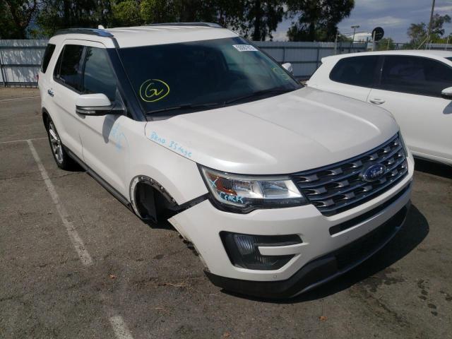 FORD EXPLORER L 2016 with VIN 1FM5K7F83GGA72703 - Photo from auction
