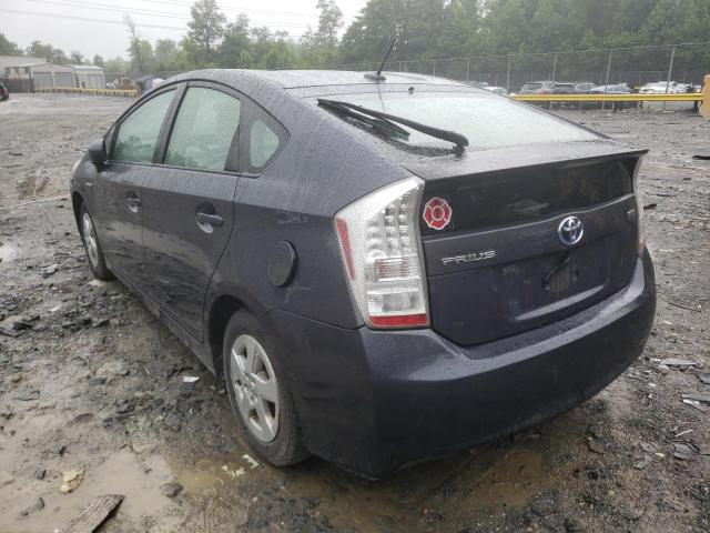 Photo 3 from auction – 2011 TOYOTA PRIUS with VIN JTDKN3DU0B0301220