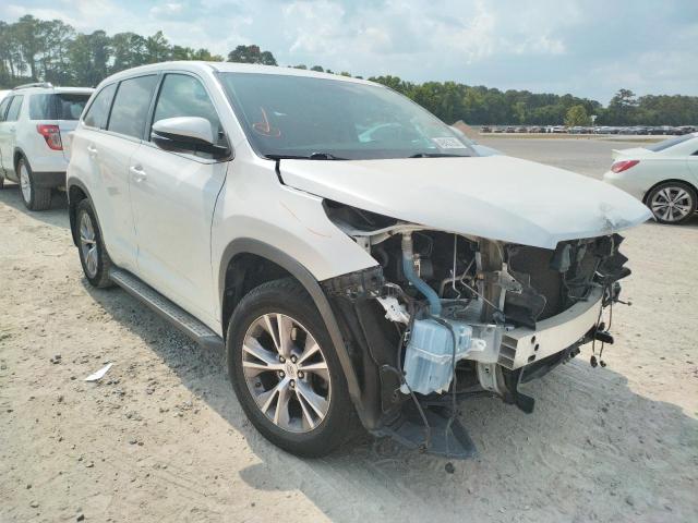 TOYOTA HIGHLANDER 2015 with VIN 5TDZKRFH0FS050518 - Photo from auction
