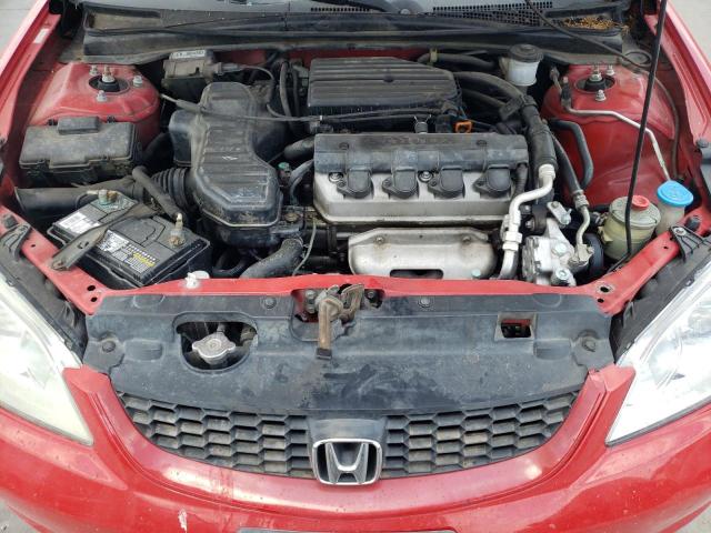 Photo 7 from auction – 2005 HONDA CIVIC LX with VIN 1HGEM22555L066727