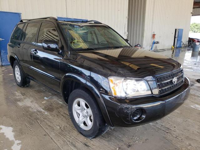 TOYOTA HIGHLANDER 2001 with VIN JTEGF21A210007058 - Photo from auction