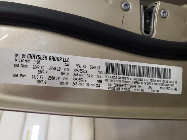 Photo 10 from auction – 2010 DODGE JOURNEY SX with VIN 3D4PH5FV6AT114678
