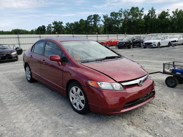 Photo 1 from auction – 2006 HONDA CIVIC LX with VIN 1HGFA16596L044667