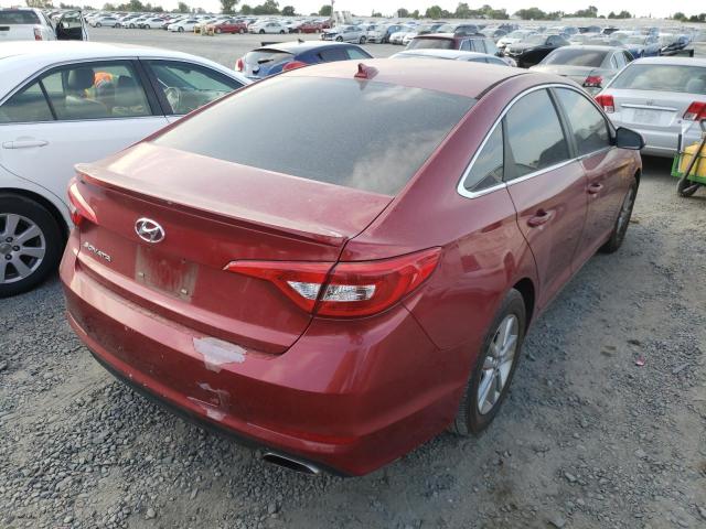 Photo 4 from auction – 2015 HYUNDAI SONATA SE with VIN 5NPE24AF2FH124325