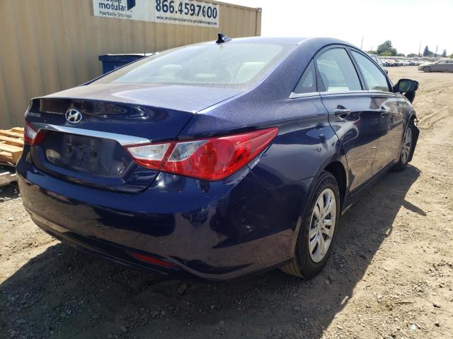 Photo 4 from auction – 2013 HYUNDAI SONATA GLS with VIN 5NPEB4AC4DH614574
