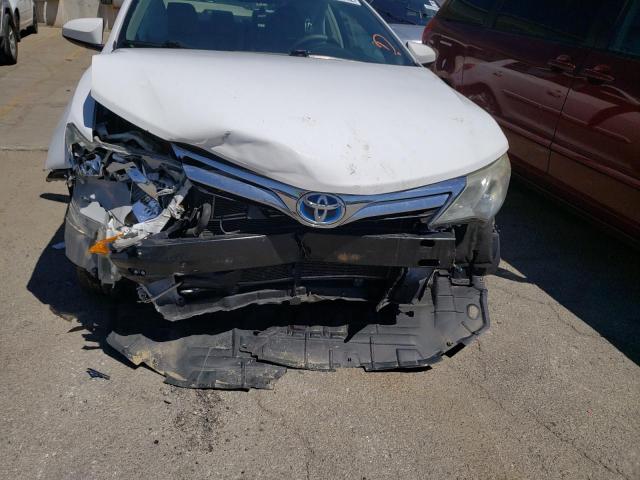 Photo 9 from auction – 2012 TOYOTA CAMRY HYBR with VIN 4T1BD1FK0CU053155