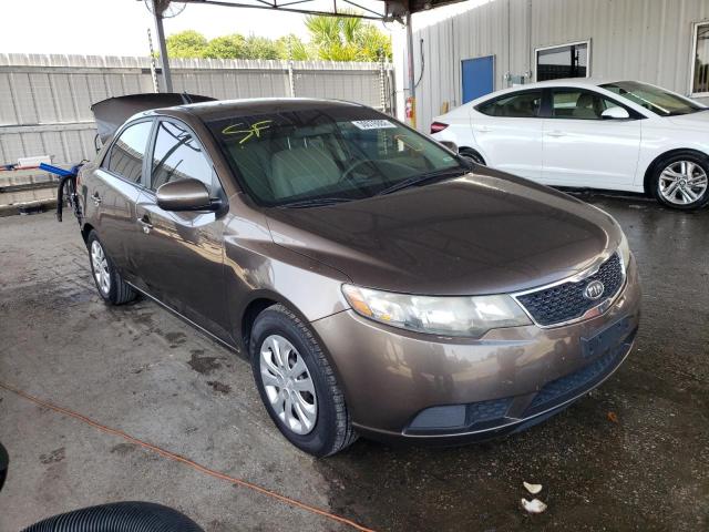 KIA FORTE EX 2013 with VIN KNAFU4A22D5701604 - Photo from auction