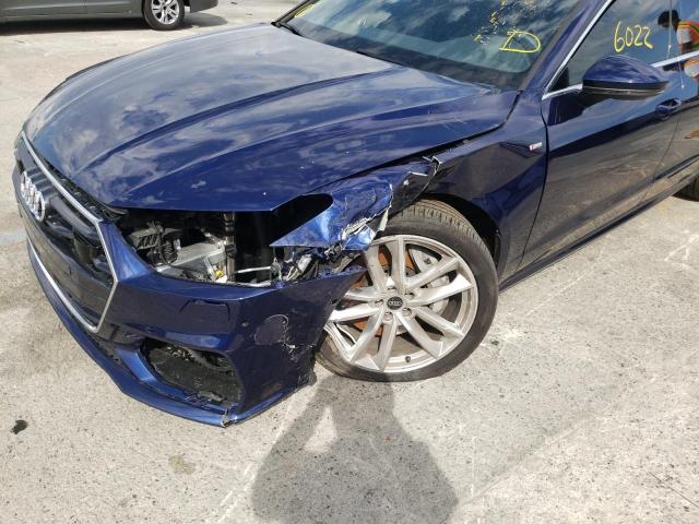 Photo 9 from auction – 2021 AUDI A7 PREMIUM with VIN WAUU2AF25MN087037