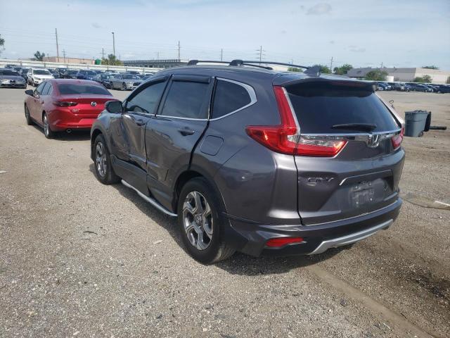 Photo 3 from auction – 2017 HONDA CR-V EXL with VIN 7FARW1H83HE025711