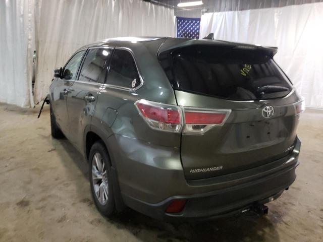 Photo 3 from auction – 2015 TOYOTA HIGHLANDER with VIN 5TDJKRFH0FS190162
