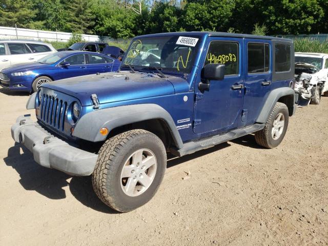 Photo 2 from auction – 2010 JEEP WRANGLER U with VIN 1J4BA3H10AL182331