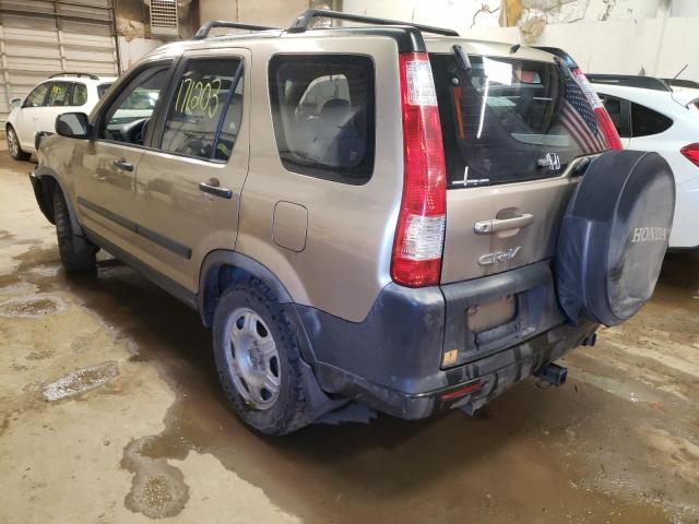 Photo 3 from auction – 2005 HONDA CR-V LX with VIN JHLRD78555C034836