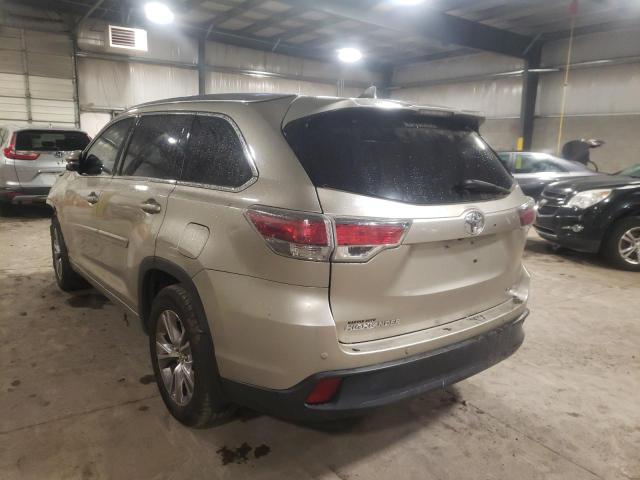 Photo 3 from auction – 2014 TOYOTA HIGHLANDER with VIN 5TDJKRFH5ES011810