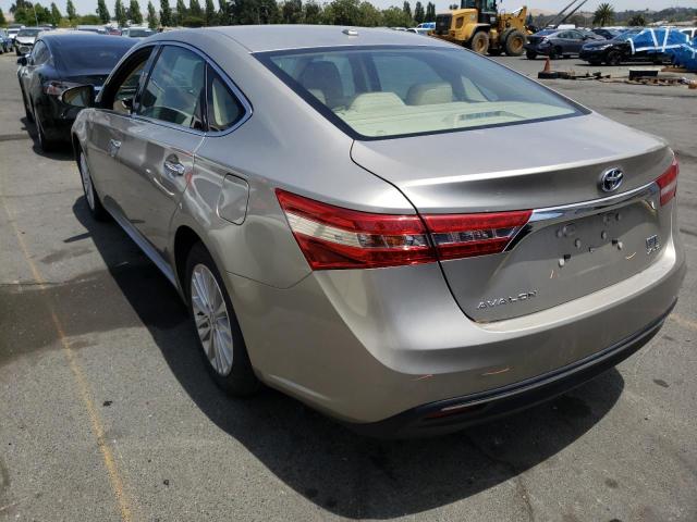 Photo 3 from auction – 2014 TOYOTA AVALON HYB with VIN 4T1BD1EB9EU033233