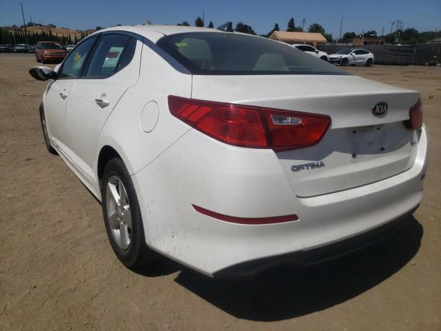 Photo 3 from auction – 2015 KIA OPTIMA LX with VIN KNAGM4A73F5534382