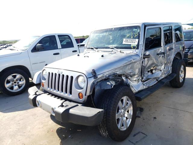 Photo 2 from auction – 2013 JEEP WRANGLER U with VIN 1C4BJWEG7DL665335