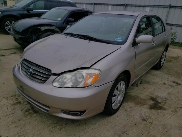 Photo 2 from auction – 2003 TOYOTA COROLLA CE with VIN 2T1BR38E53C114604