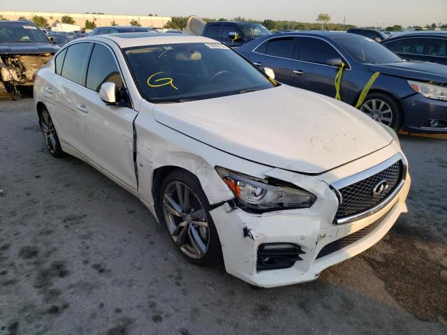 Photo 1 from auction – 2014 INFINITI Q50 BASE with VIN JN1BV7AP7EM675118