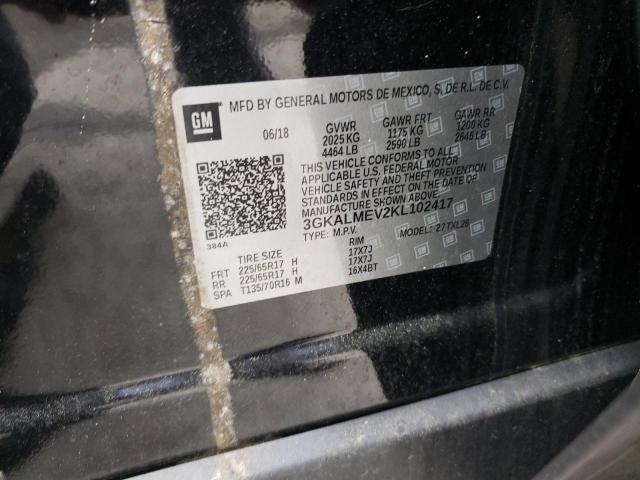 Photo 10 from auction – 2019 GMC TERRAIN SL with VIN 3GKALMEV2KL102417