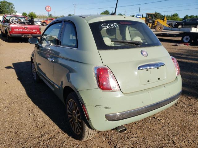 Photo 3 from auction – 2013 FIAT 500 LOUNGE with VIN 3C3CFFCR0DT574944