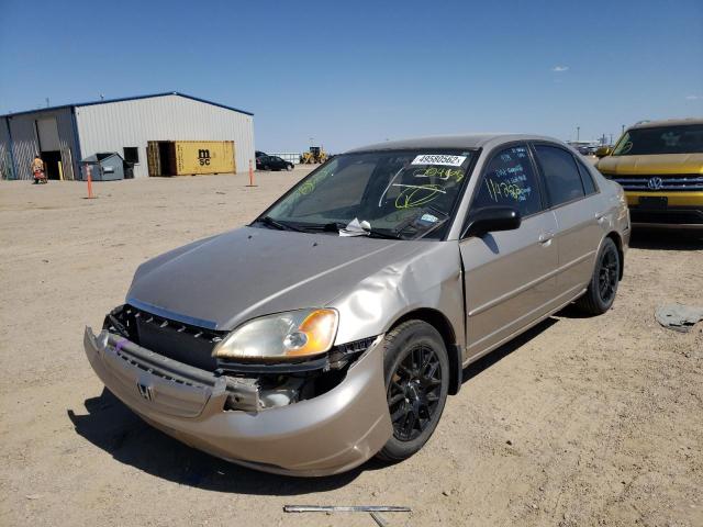 Photo 2 from auction – 2002 HONDA CIVIC LX with VIN JHMES16562S004648
