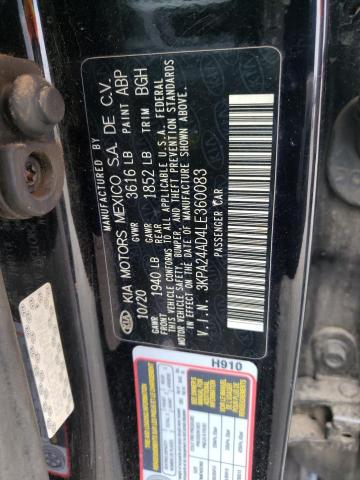 Photo 10 from auction – 2020 KIA RIO LX with VIN 3KPA24AD4LE360083