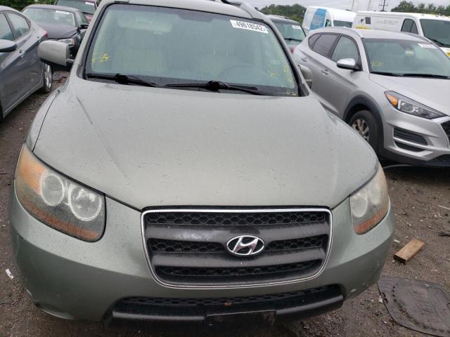 Photo 9 from auction – 2007 HYUNDAI SANTA FE G with VIN 5NMSG13D47H061712