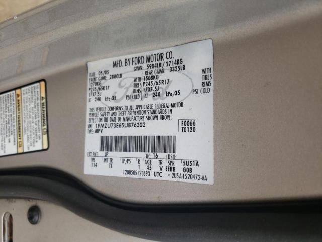 Photo 10 from auction – 2005 FORD EXPLORER X with VIN 1FMZU73E65UB76302