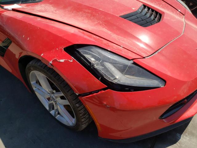 Photo 10 from auction – 2014 CHEVROLET CORVETTE S with VIN 1G1YJ2D76E5130872