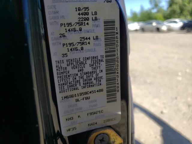 Photo 10 from auction – 1995 NISSAN PICKUP with VIN 1N6SD11S5SC451488