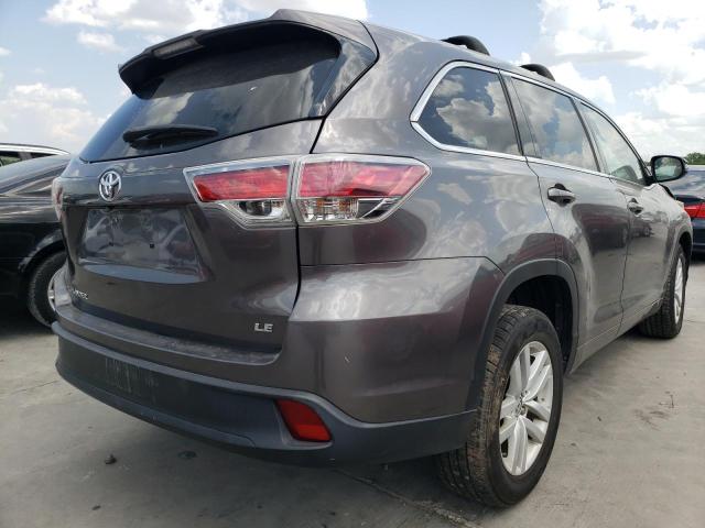 Photo 4 from auction – 2015 TOYOTA HIGHLANDER with VIN 5TDZARFH7FS014814